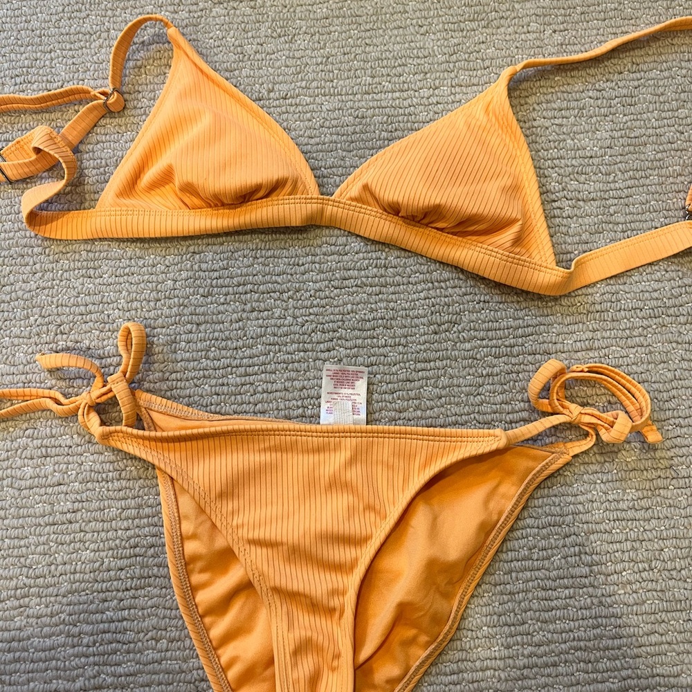 Target Orange Bikini Size Small